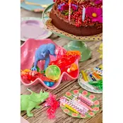 Twisted taartkaarsjes - 12 st  blauw Twisted taartkaarsjes - 12 st  blauw