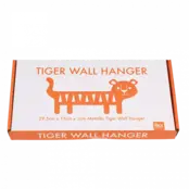 Wandkapstok Tijger metaal