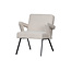 Woood Fauteuil bouclé Clark - naturel