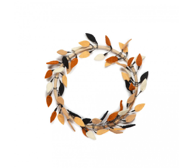 Krans vilten bladeren