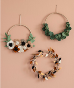 Krans vilten bladeren