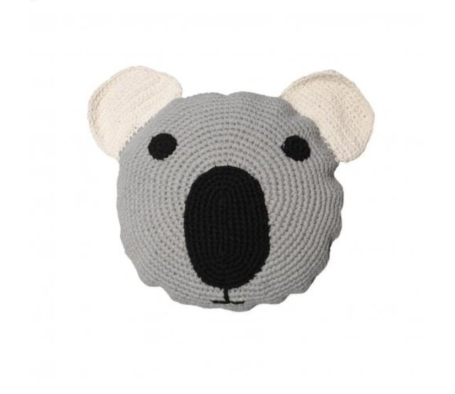 Kussen koala grijs