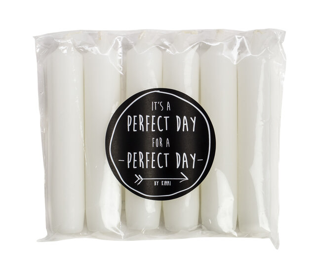 Dinerkaarsen wit Dinerkaarsen wit