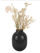 Vaas Mila klein - zwart