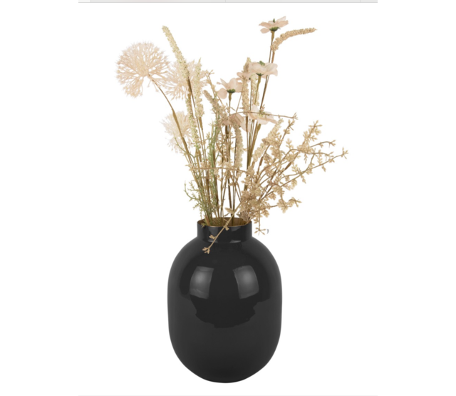 Vaas Mila klein - zwart