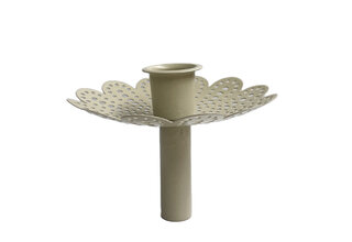 Fleskandelaar taupe (groot)