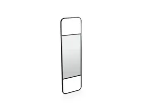 Spiegel in lijst zwart