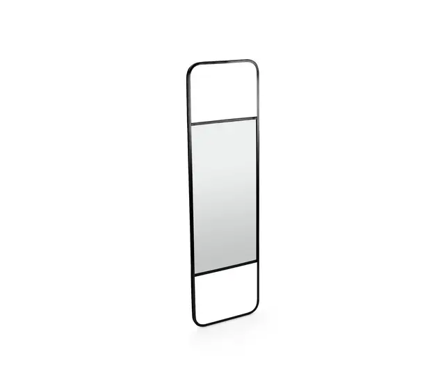 Spiegel in lijst zwart