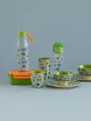 Drinkfles Dino dusty blue