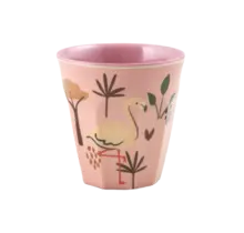 Beker Pink jungle (klein)