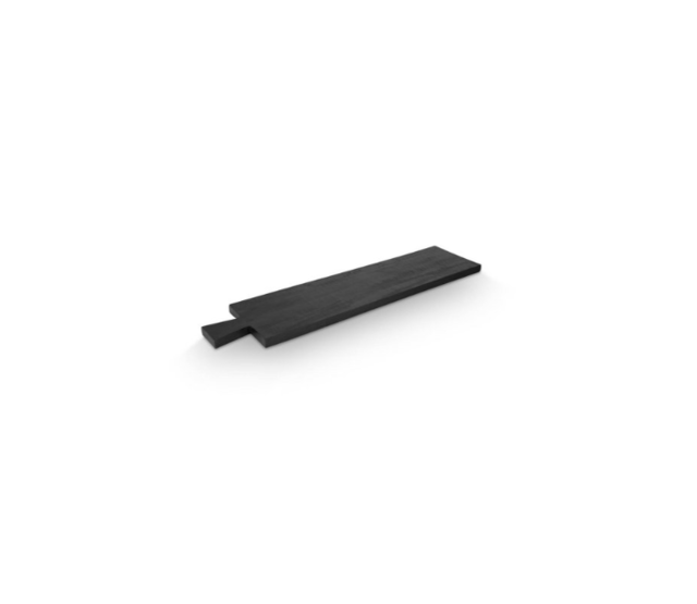 Houten borrelplank zwart