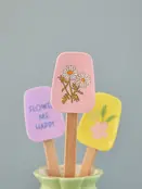 Siliconen spatel lila