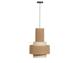 Pelle hanglamp touw naturel