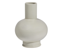 Tank vaas bol antique beige