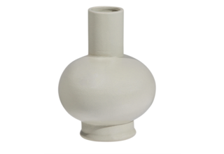 Tank vaas bol antique beige