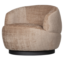 Draaifauteuil Woolly zand