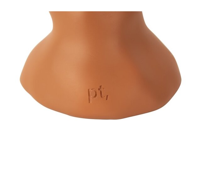 Kaarsenhouder Swirl Large - terra