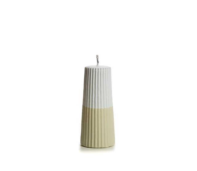 Buitenkaars zand en wit