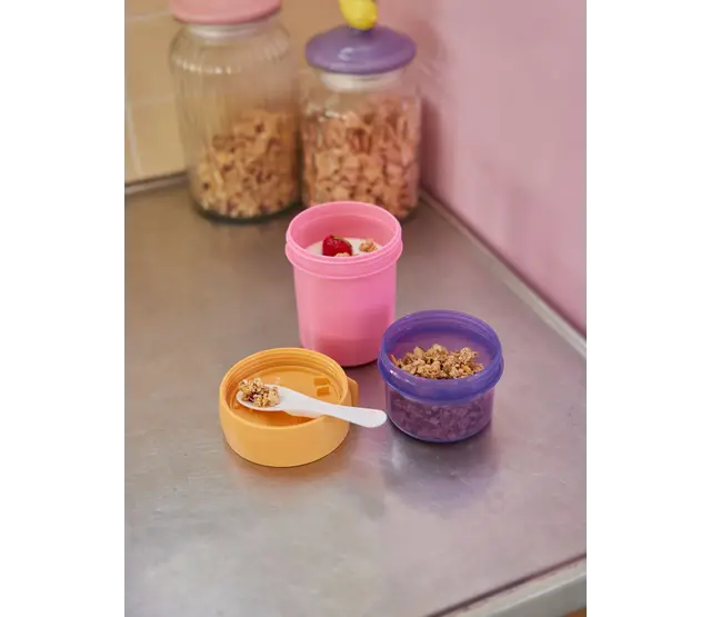 Maaltijdbeker To Go roze