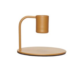 Kandelaar Curve oranje