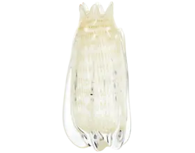 Handgevormde vaas Crown glas (smal)