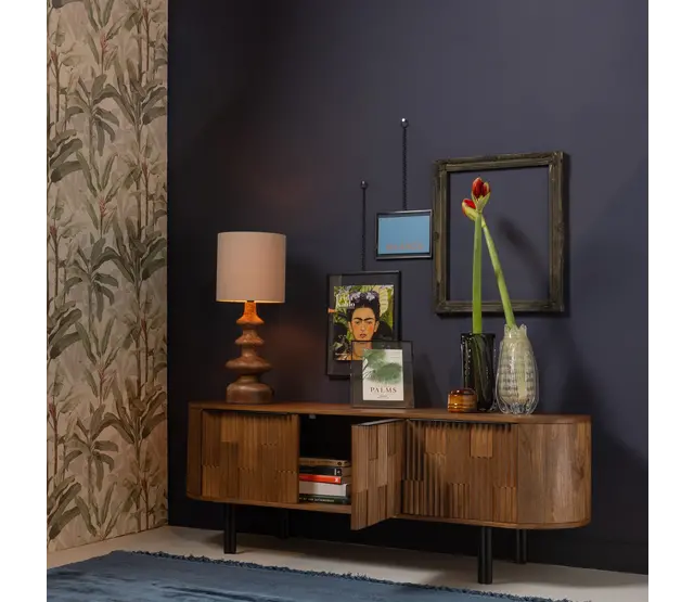 Handgevormde vaas Crown glas (smal) Handgevormde vaas Crown glas (smal)