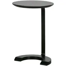 Bijzettafel Floor hout/metaal zwart