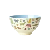 Klein Kom - Zacht blauw - Sweet Jungle Print Klein Kom - Zacht blauw - Sweet Jungle Print