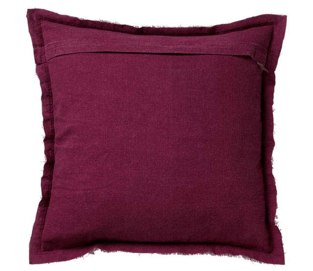 Kussenhoes  Burto  Red plum -aubergine Kussenhoes  Burto  Red plum -aubergine