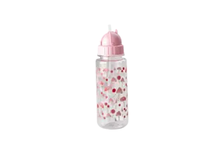 Drinkfles happy forest roze