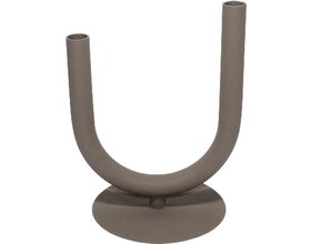 Branded kandelaar Senti taupe