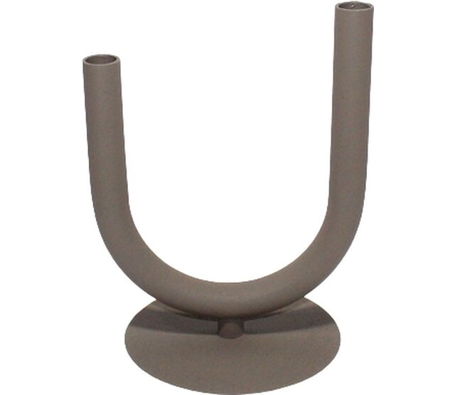 Branded kandelaar Senti taupe