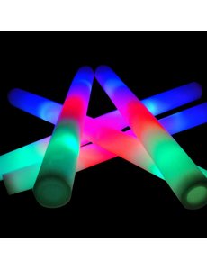  LED Foam sticks - multicolor (incl. Bebat)