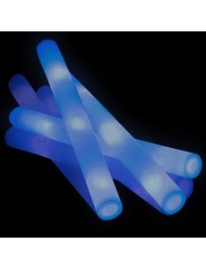  LED Foam sticks - blauw (incl. milieubijdrage € 0,19 incl. BTW/stuk)