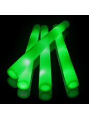  LED Foam sticks - groen (incl. milieubijdrage € 0,19 incl. BTW/stuk)