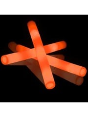  LED Foam sticks - oranje (incl. milieubijdrage € 0,19 incl. BTW/stuk)