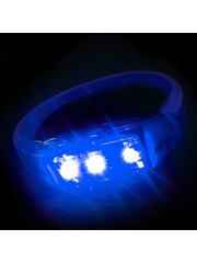 LED armband Sound activated - blauw (incl. milieubijdrage € 0,19 incl. BTW/stuk)