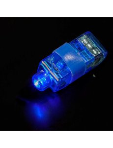  LED Vingerlampjes - Blauw (incl. milieubijdrage € 0,19 incl. BTW/stuk)
