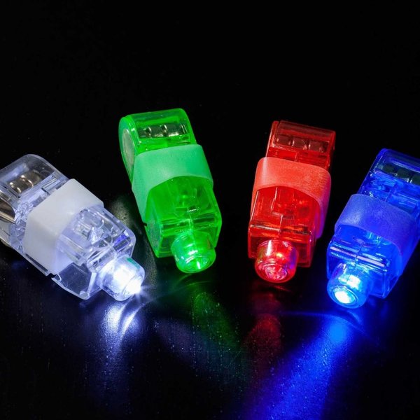 LED Vingerlampjes - Multicolor - Populairste keuze! (incl. milieubijdrage € 0,19 incl. BTW/stuk)