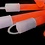 Breeklicht - 10cm - Oranje - Ook gekend als glow stick.