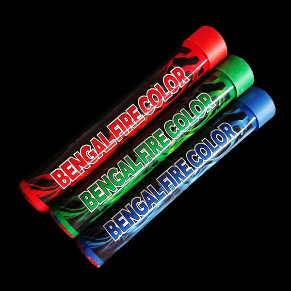 Bengaals vuur - Groen/Rood/Blauw