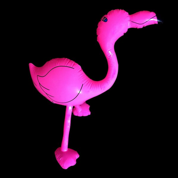 Opblaas flamingo - Een echte sfeermaker!