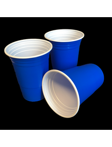  Amerikaanse plastic blue cups - 473 ml