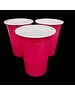  Amerikaanse plastic pink cups - 473 ml