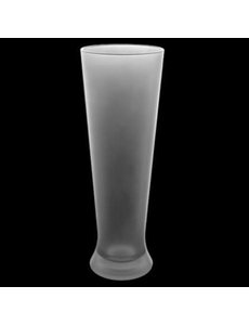  Onbreekbare bierglazen op voet frosted - 25cl