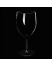  Onbreekbare wijnglazen zwart - 27cl