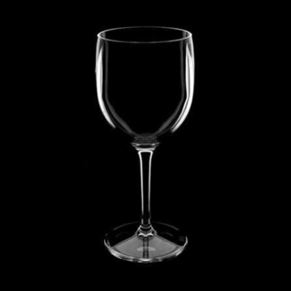 Onbreekbare wijnglazen polycarbonaat transparant 20cl