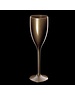  Onbreekbare champagneglazen goud - 15cl