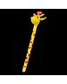  Opblaasbare dierenstick giraffe - 110cm