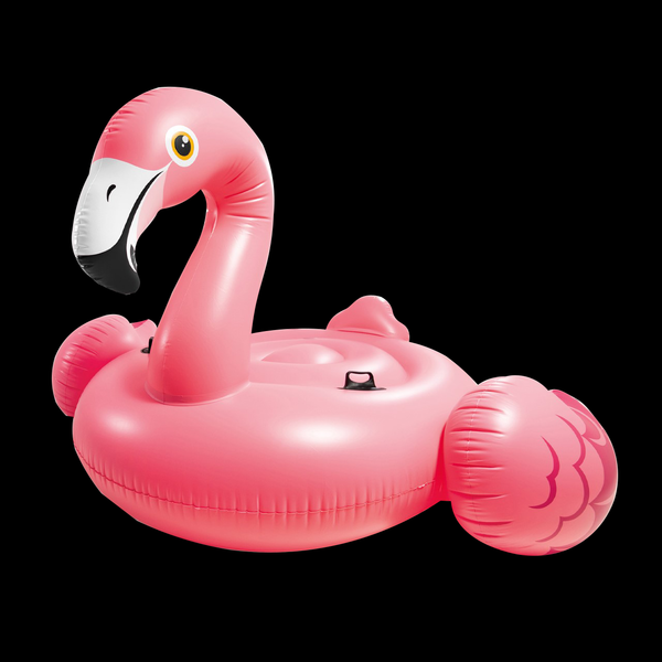 Opblaasbare flamingo - eiland - 203cm - Perfect voor je feestje of voor in het zwembad!